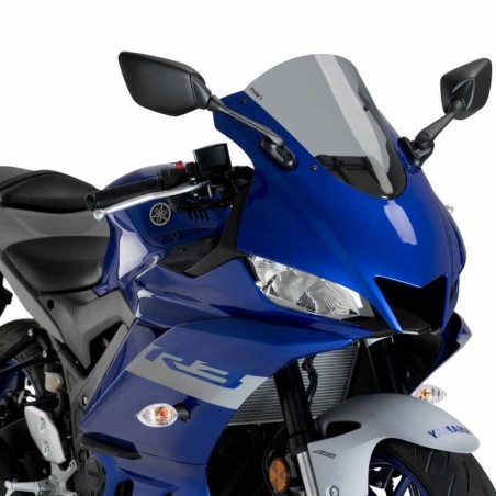 Cupolino Puig R-Racer per Yamaha YZF R3 dal 2019  fume chiaro