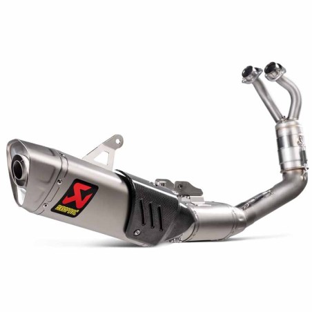 Scarico completo Akrapovic Titanio omologato per Yamaha YZF R7