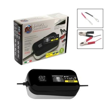 Carica batterie e mantenitore BC multifunzione K900 kit