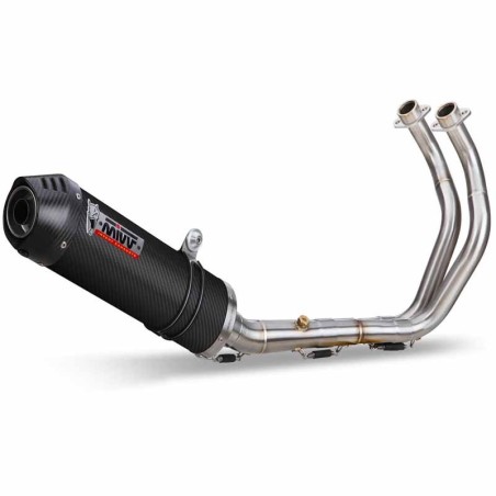 Scarico completo Mivv Oval carbonio per Yamaha Tracer 700 e Tracer 7