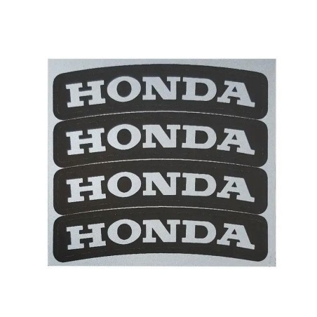 Adesivi speciali per pneumatici 4R scritta Honda