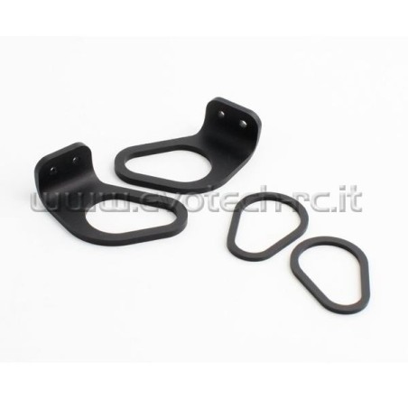 Kit supporti Evotech per frecce OEM su moto Yamaha