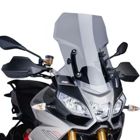 Cupolino Puig Touring per Aprilia Caponord 1200 fume chiaro