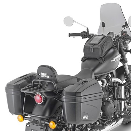 Portavaligie laterale Givi PL9053 Monokey per Royal Enfield Meteor 350