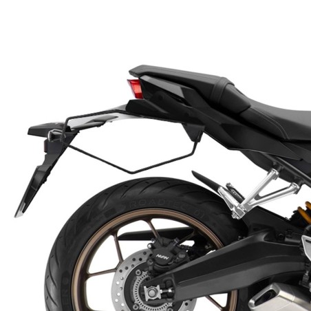 Telaietti laterali Shad per borse morbide su Honda CB 650R e CBR 650R dal 2021