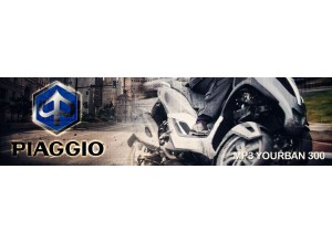 Piaggio MP3 Yourban 300 vendita on line accessori