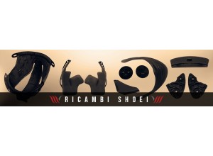 Ricambi e imbottiture interni originali per caschi Shoei!