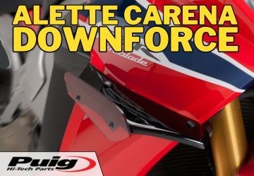 Alette aerodinamiche per moto Puig Downforce