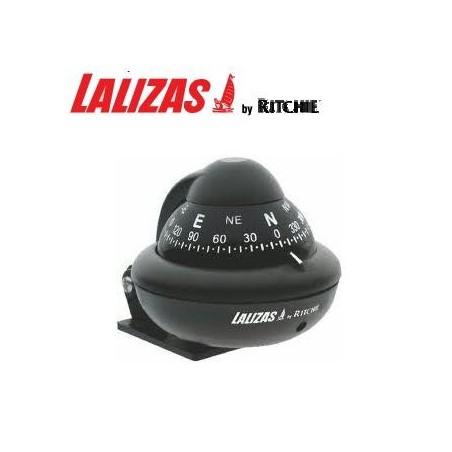 Bussola Lalizas Ritchie Sport X-10B-M nera montaggio co