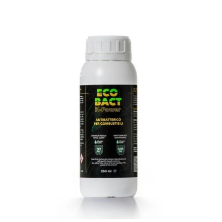 Additivo Eco Bact battericida per gasolio e diesel flacone da 250 ml