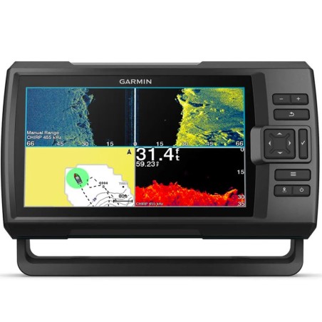 Ecoscandaglio Garmin Striker Vivid 9sv con SideVü, ClearVü e Chirp Tradizionale