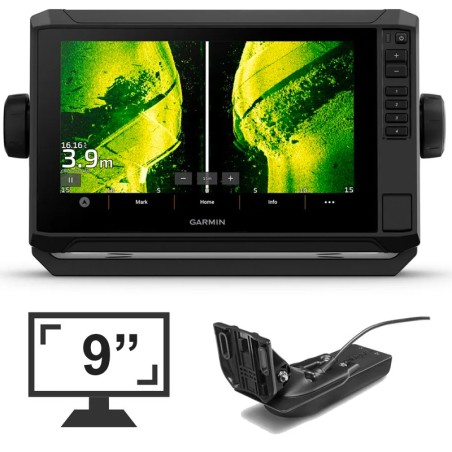 Chartplotter Garmin Echomap UHD2 92sv da 9 pollici touch con trasduttore