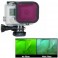 Filtro PolarPro Aqua3+ magenta in vetro per GoPro Hero3