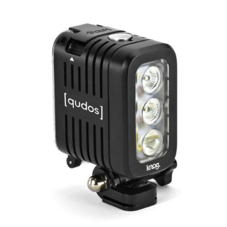 Torcia a led Qudos Action Light nera per GoPro e altre action camera