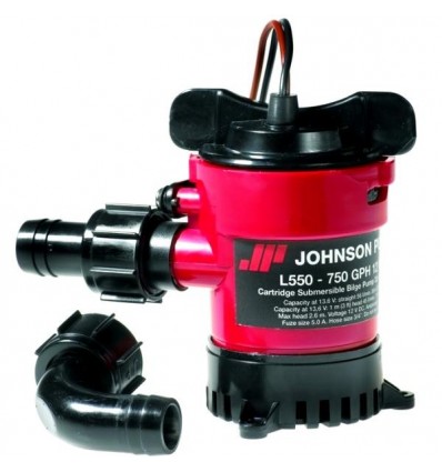 Pompa di sentina Johnson Catridge 12v 600 gph