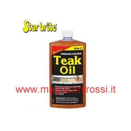 Olio per Teak Star Brite Premium Golden da 500 ml