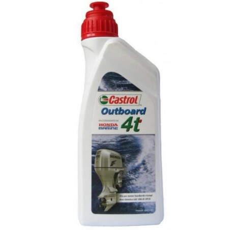 Olio Castrol Outboards 4T 10W30 per fuoribordo Honda Marine