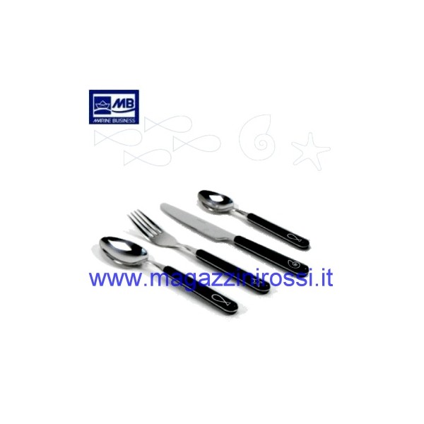 Set cucchiaini da caffè Marine Business acciaio inox 6 pezzi - Magazzini  Rossi