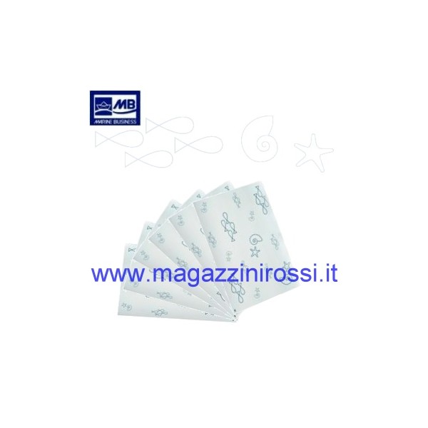 MB Sail Set Tovagliette Americane 2 pz. - Bianche in Vendita