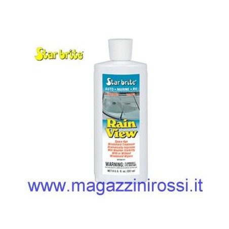 Detergente Star Brite Rain View per parabrezza e oblò 