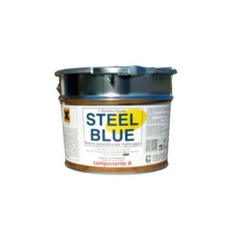 Sistema epossidico Cecchi C-Systems STEEL Blue colore b