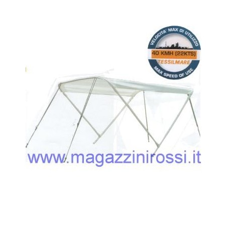 Tendalino Parasole Tessilmare modello Bimini con largh.