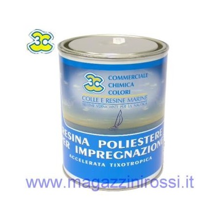 Resina Poliestere 3C per impregnazione 0,750 Lt