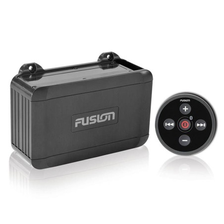 Sistema audio marino Fusion Black Box 100 con comando remoto