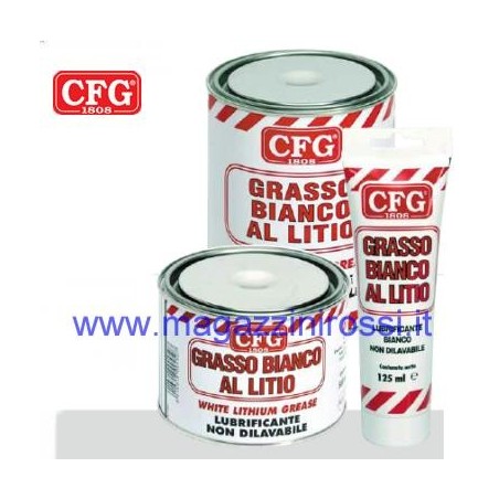 Grasso bianco al Litio CFG tubo da 125 ml