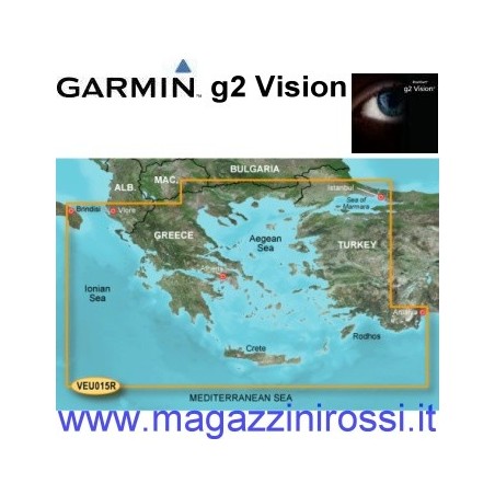 Cartuccia cartografia Garmin G2 Vision Regular VEU015R 