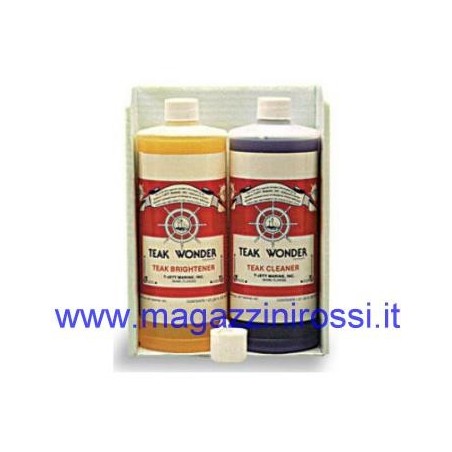 Teak Wonder Cleaner and Brightner combo pack 2 x 1 lt.