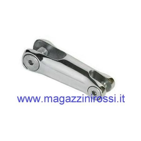 Giunto in acciao inox per ancora con catena 9 - 10 mm.