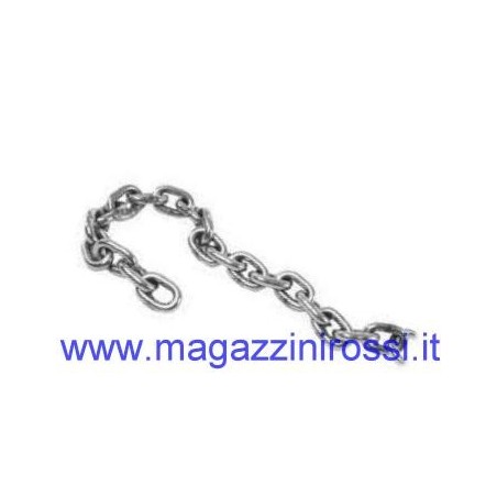 Catena in acciaio inox 4 mm.