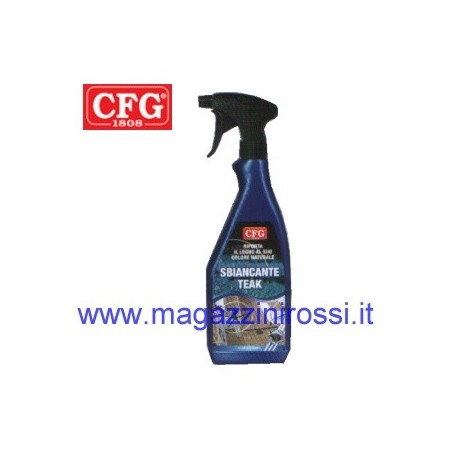 Sbiancante teak CFG da 750 ml.