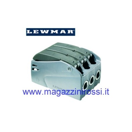 Stopper triplo Lewmar D2 per cime da 8 - 10 mm.