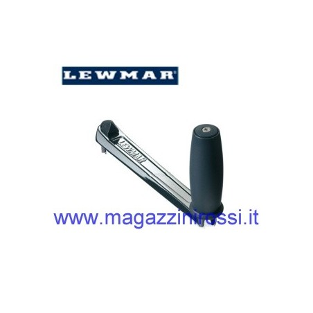 Maniglia per winch Lewmar in bronzo cromato da 250 mm.